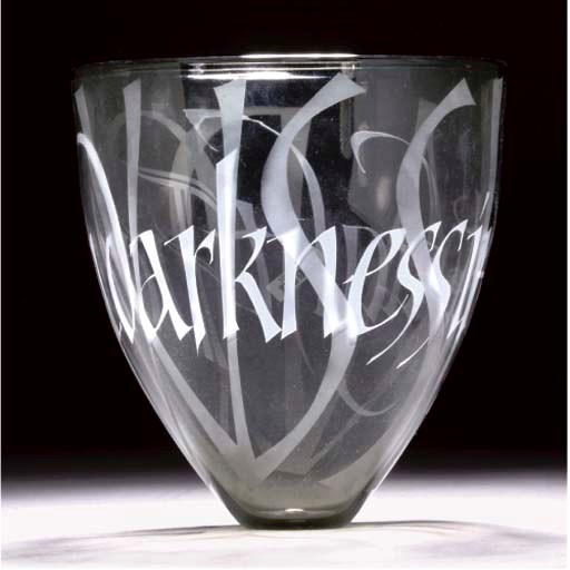 'FROM DARKNESS INTO LIGHT', A PETER FURLONGER VASE