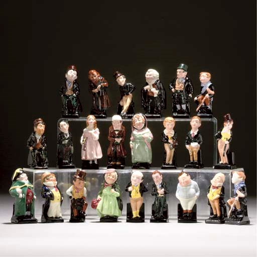 TWENTY THREE ROYAL DOULTON DICKENS FIGURES