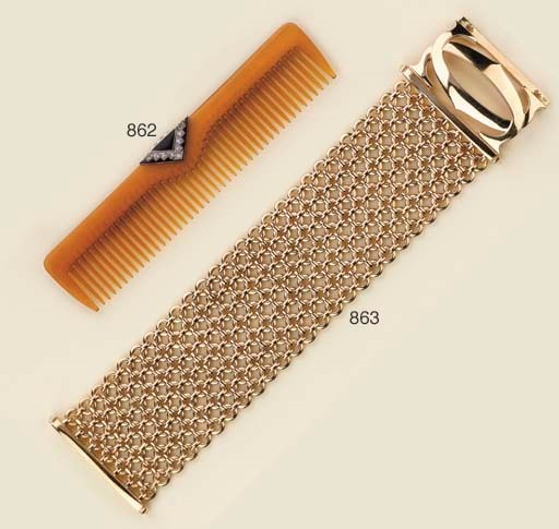 BRACCIALE IN ORO, FIRMATO CARTIER