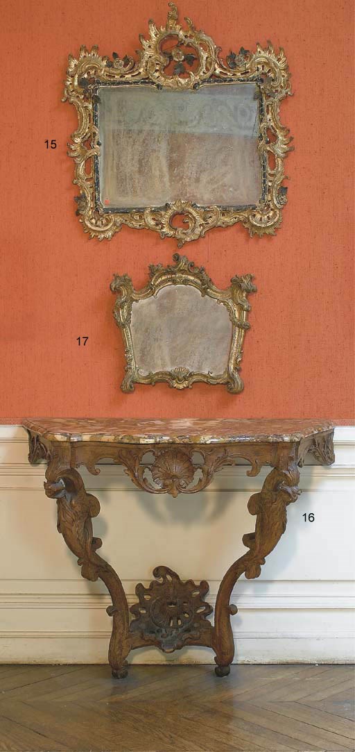 CONSOLE D'EPOQUE LOUIS XV