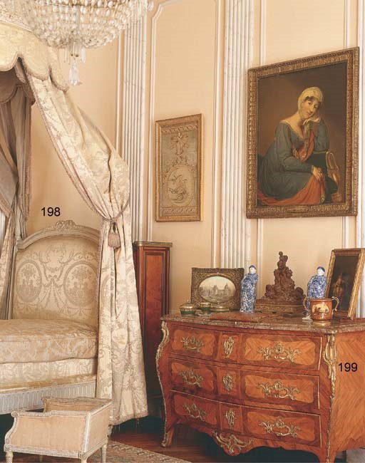 LIT A LA POLONAISE D'EPOQUE LOUIS XVI