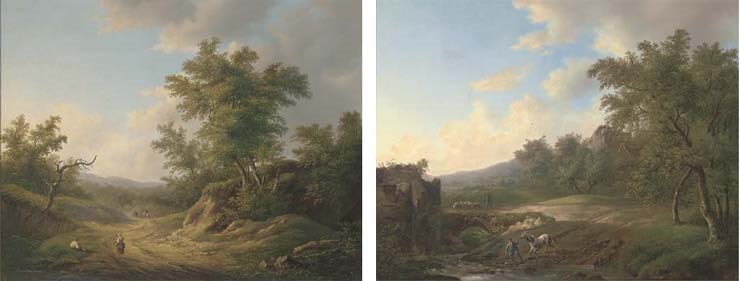 P. G. de Walsche (Belgian, fl. 1833-1843)