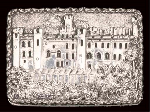 A William IV "castle-top" vinaigrette