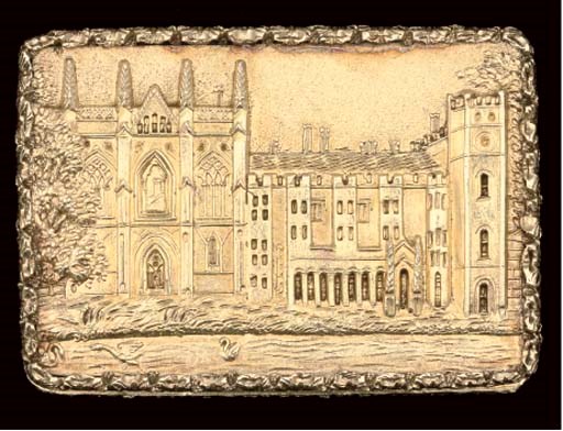 A William IV "castle-top" vinaigrette