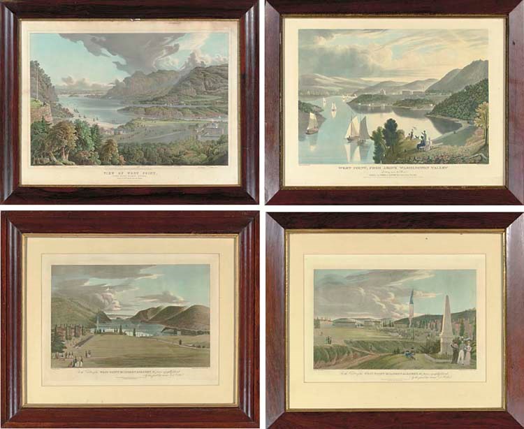 Four Views of West Point (Deák 356.1, 356.2 and 412)
