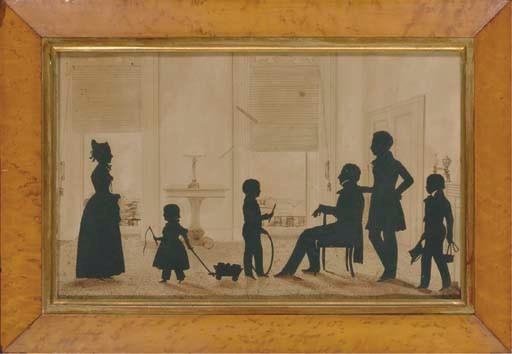 A Large Group Silhouette