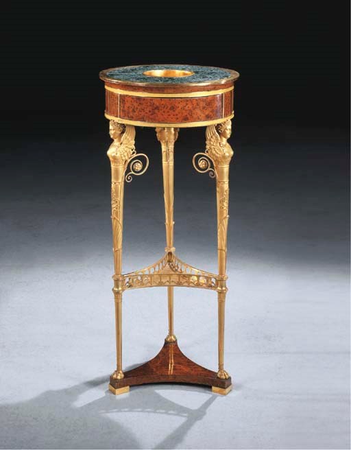 GUERIDON D'EPOQUE EMPIRE