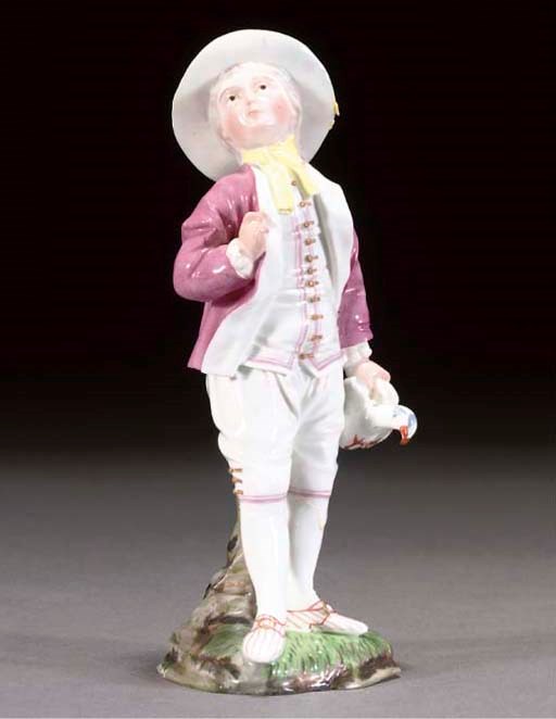 A HÖCHST FIGURE OF A BOY