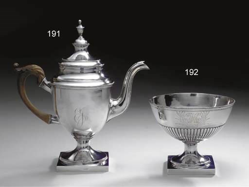 A SILVER WASTE BOWL
