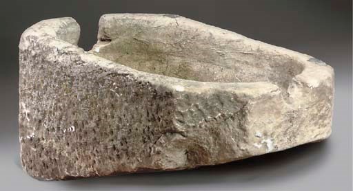 A MARBLE TROUGH