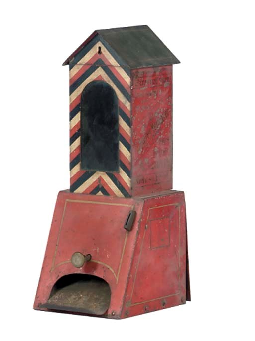 A rare Sentry Box cigar dispenser