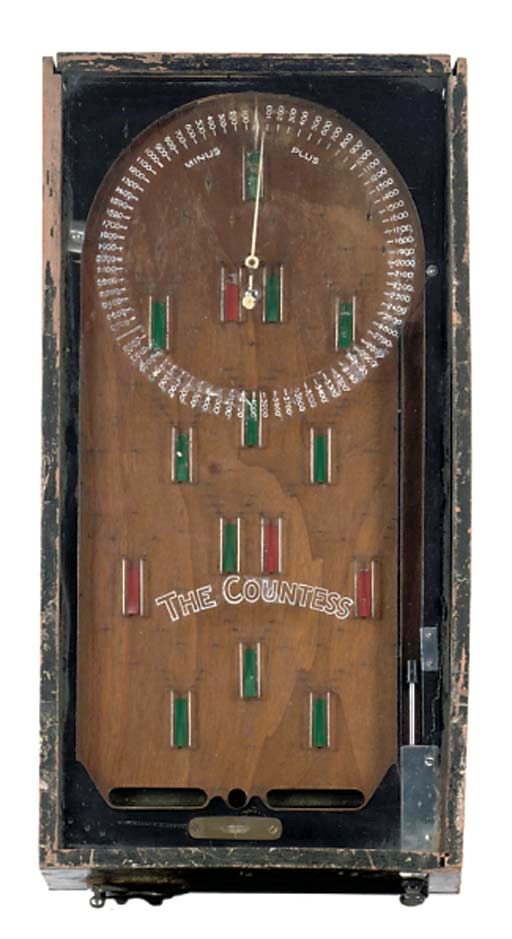 A 'Countess' bagatelle table machine