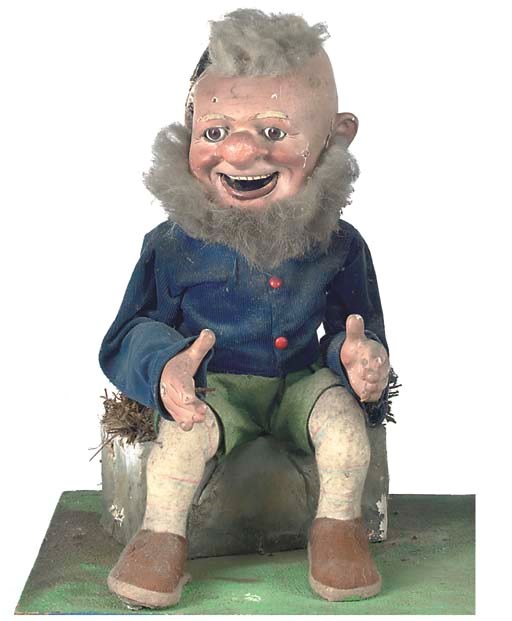 An electric automaton of two dwarves