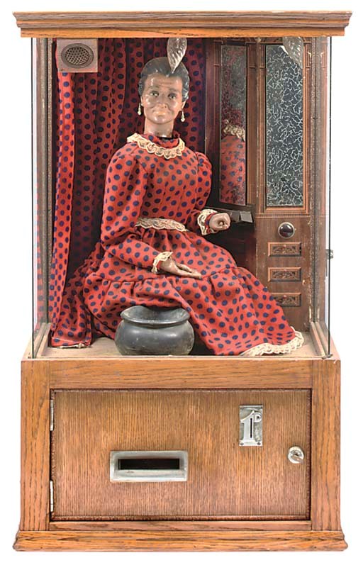 A Fortune Teller coin-operated automaton