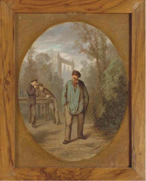 VICTOR JEANNENEY (BESANCON 1832-1885 VESOUL)