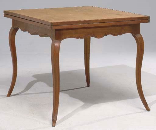 TABLE PORTEFEUILLE DE STYLE LOUIS XV