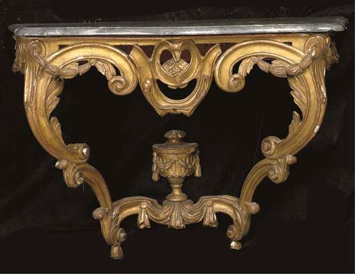 CONSOLE DE LA DEUXIEME MOITIE DU XVIIIEME SIECLE