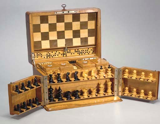 BOITE A JEUX DU XIXEME SIECLE