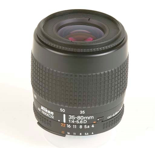 AF Nikkor 35-80mm. f/4-5.6 D no. 4355480
