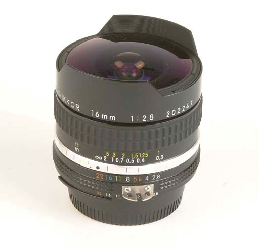 Fisheye-Nikkor 16mm. f/2.8 no. 202247