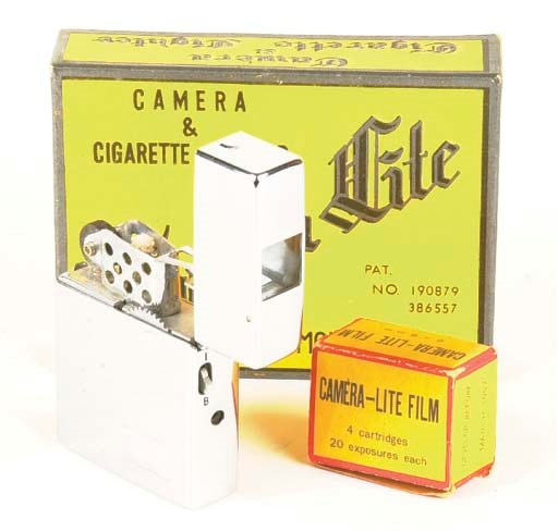 CAMERA-LITE MODEL B CAMERA/LIGHTER