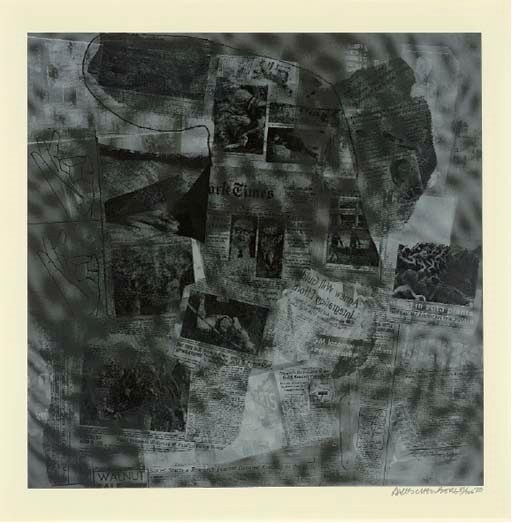 ROBERT RAUSCHENBERG (B. 1925)