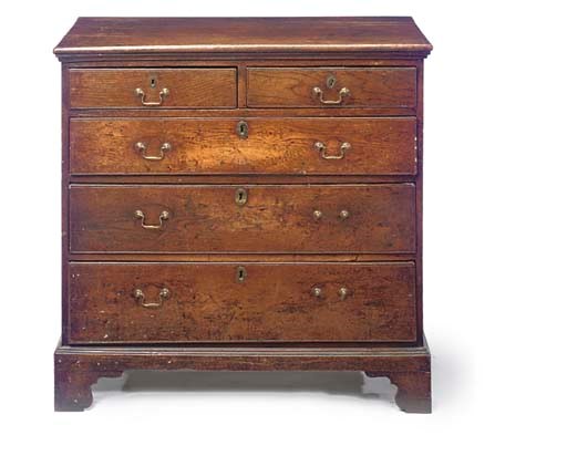 AN ENGLISH OAK CHEST
