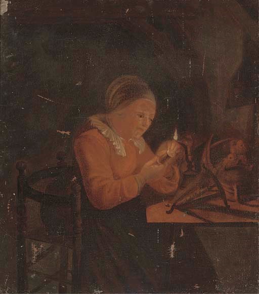 Follower of Godfried Schalken
