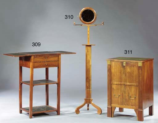 A DUTCH MAHAGONY SERVING TABLE