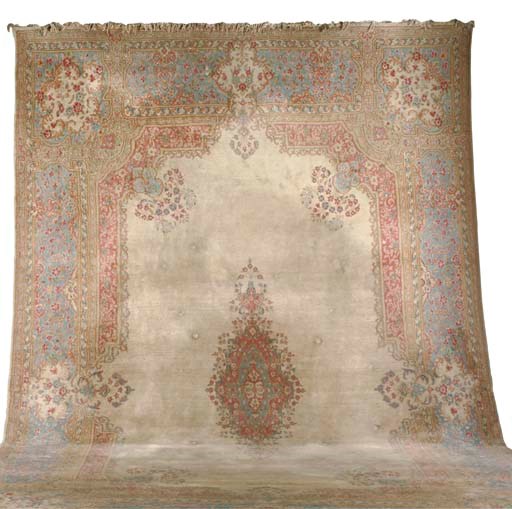 A KIRMAN CARPET