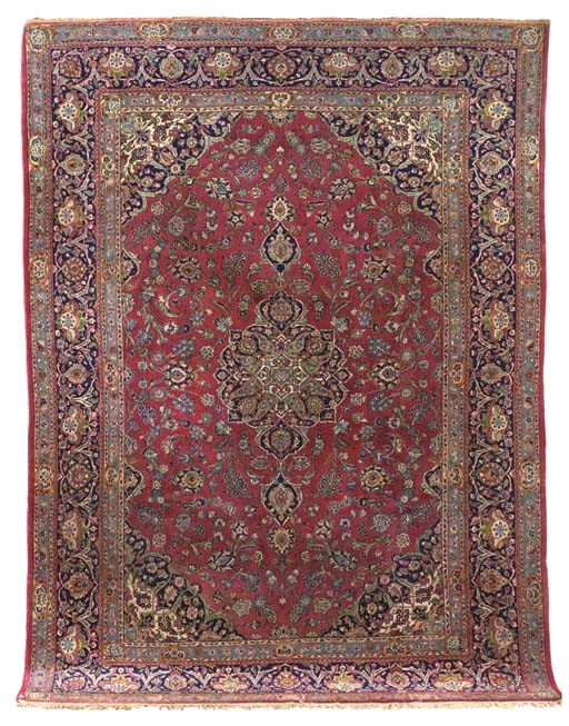 A KASHAN CARPET