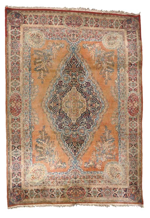 A KIRMAN CARPET