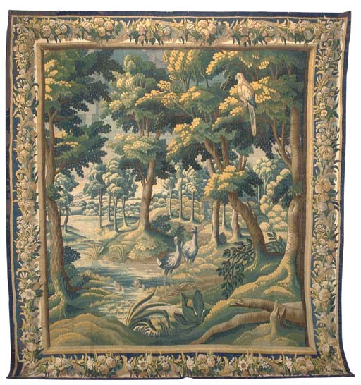 A FLEMISH VERDURE TAPESTRY