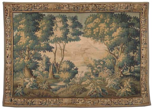 A FLEMISH VERDURE TAPESTRY