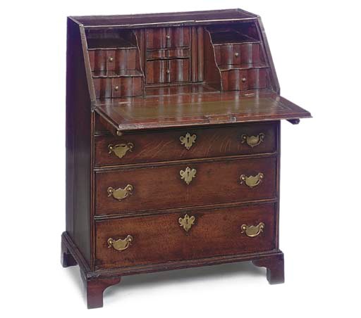 AN ENGLISH OAK BUREAU