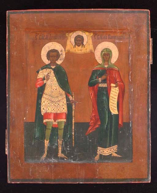 SAINTS DIMITRI AND PARASKEVA