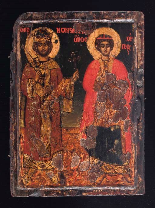 SAINTS CONSTANTINE AND GEORGE