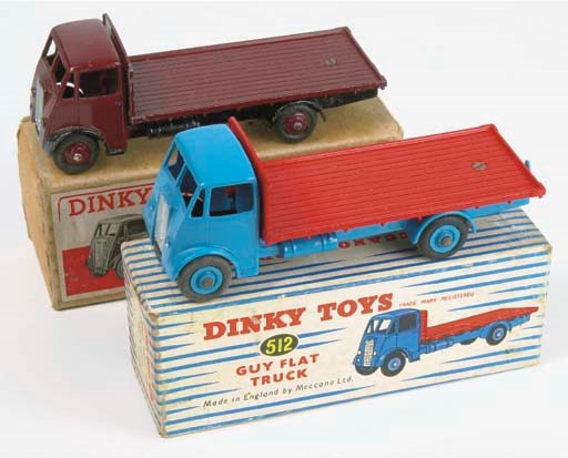 Dinky 512 Guy Flat Trucks