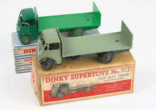 Dinky 513 Guy Flat Trucks with Tailboards