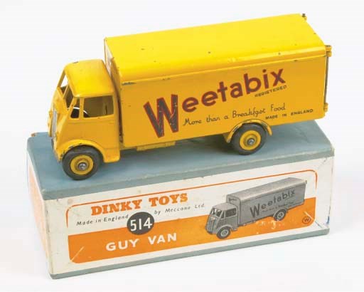 A Dinky 514 Guy Weetabix Van