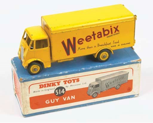 A Dinky 514 Guy Weetabix Van