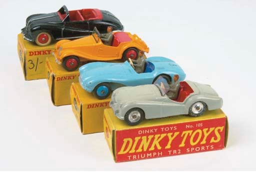 Dinky 100 Series Sports Cars with Touring Finish