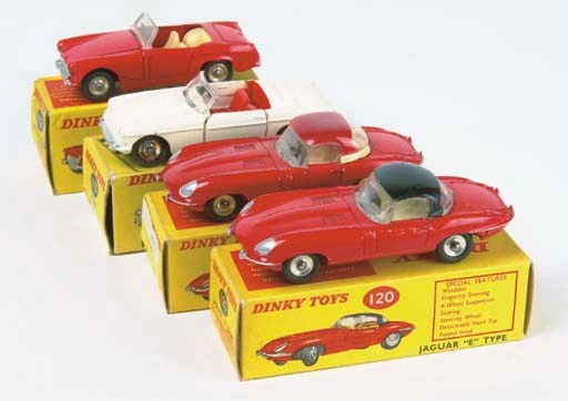 Dinky 100 Series Sports Cars