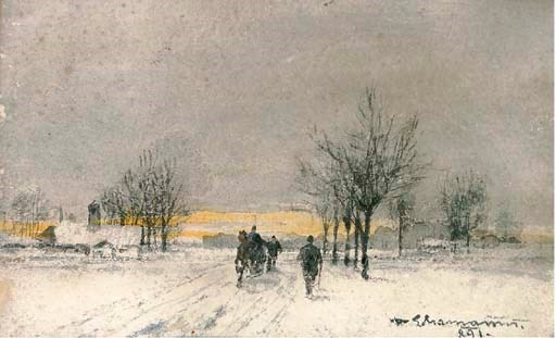 Baron Theodor Frieherr von Ehrmanns (Austrian, 1846-1923)