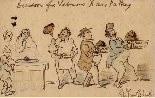 Attributed to George Cruikshank (1792-1878)