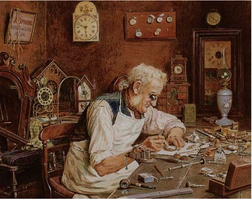 Manner of Charles Spencelayh