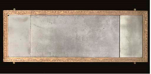 A GILTWOOD LANDSCAPE MIRROR