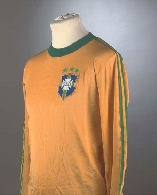 A YELLOW BRAZIL V. PERU INTERNATIONAL SHIRT