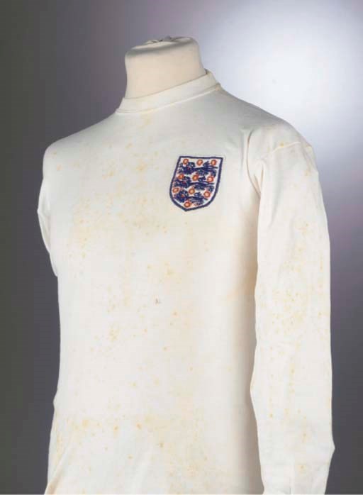 A WHITE ENGLAND INTERNATIONAL SHIRT