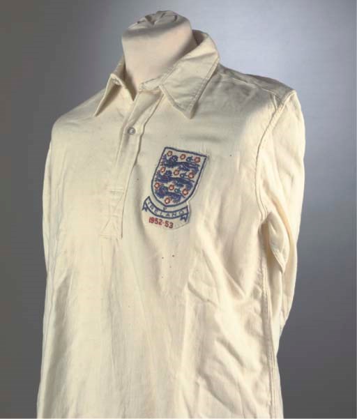A WHITE ENGLAND INTERNATIONAL SHIRT